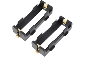 eMagTech 2Pcs 26650 Lithium Battery Holder Case with SMD SMT Pins DIY Power Supply Socket