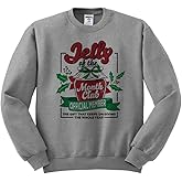 TeesAndTankYou Jelly of The Month Club Christmas Sweatshirt Unisex