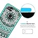 Google Pixel 2 XL Case,Google Pixel 2XL / XL 2 Case,AnoKe Mandala Cute Thin Slim TPU Bumper Protective Hard Cell Phone Cases Cover with Screen Protector for Women Girls Kids Google Pixel 2 XL Mint