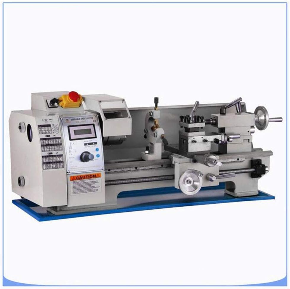 MEIDIAOKE 750W 8" x 16"Variable Speed Mini Lathe Machine High Precision Mini Metal Lathe