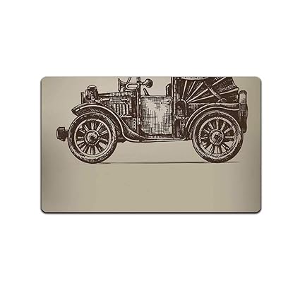 Amazon Com C Coaballa Cars Decorative Print Floor Mat Classic
