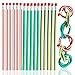 WINOMO 50pcs Colorful Bendy Soft Pencils with Eraser Kids Writing Gift