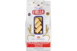 GUSTIAMO Faella Rigatoni Pasta - IGP Gragnano - 1.1 lbs