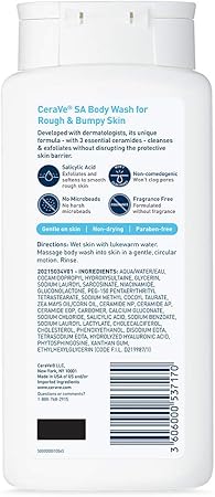 cerave bha body wash