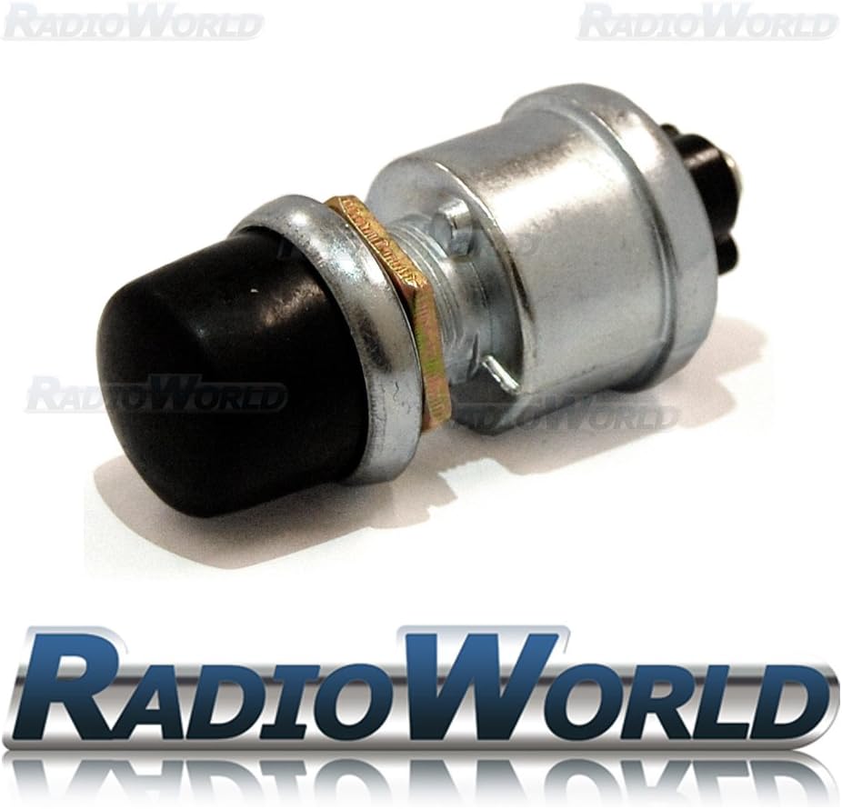 Waterproof Car Boat Bike Switch Push Button Horn Engine Start 12V 16A