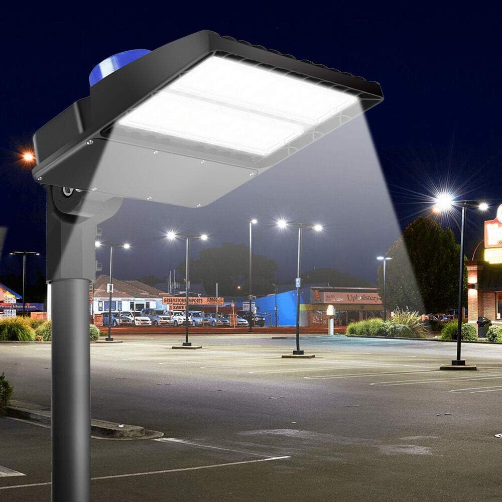 Romwish LED Parking Lot Light 300W, 5000K, 39000LM,IP65 Waterproof LED