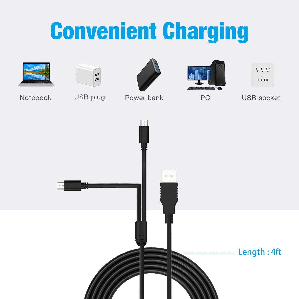 Xbox One Battery Pack, Y Team 2x1200mAH Xbox One Rechargeable Batteries with 4FT 2 in 1 Micro USB Cable, Perfect Xbox Play and Charge Kit for Xbox One/One S/One X/Elite Wireless Controller