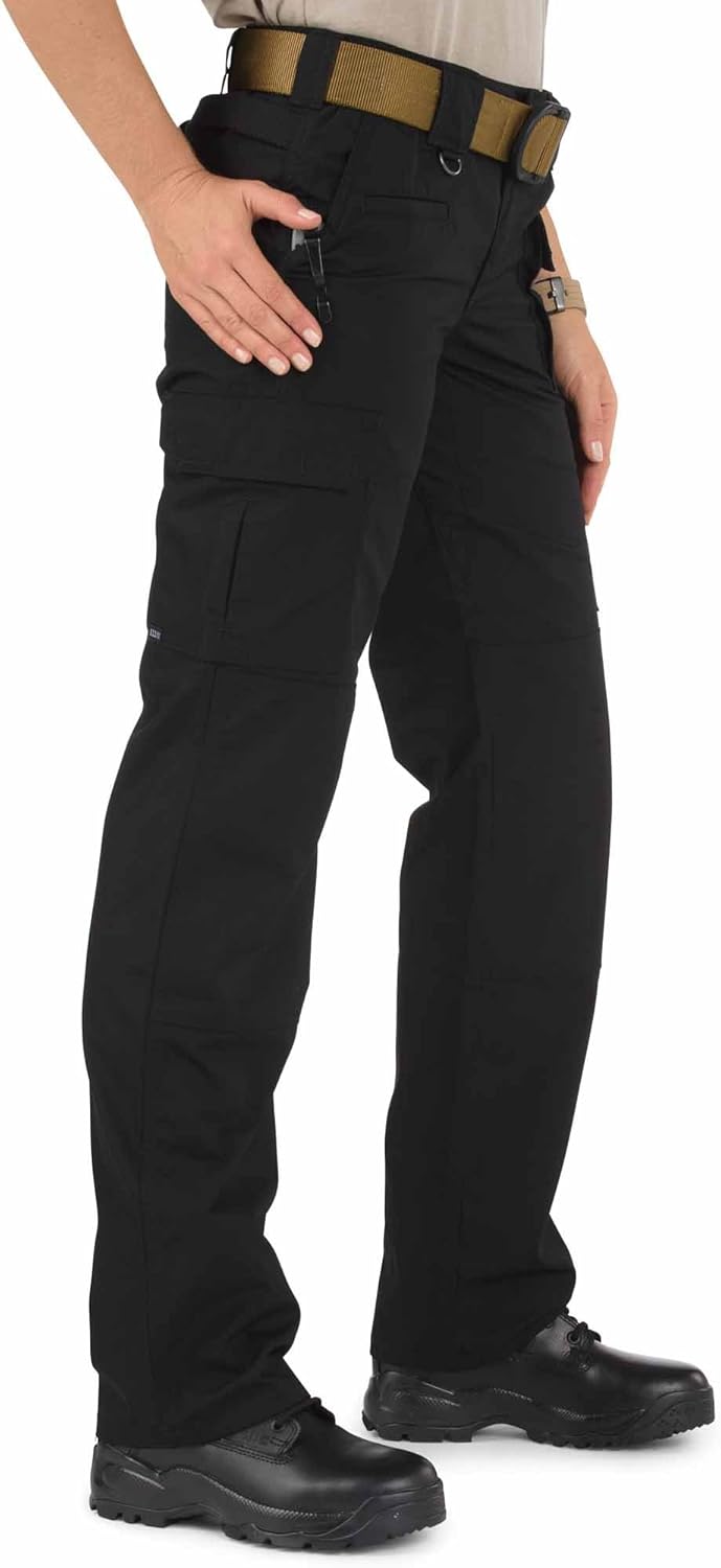 5.11 Women's Taclite Pro Tactical 7 Pocket Cargo Pant, Teflon Treated, Rip and Water Resistant, Style 64360: Clothing