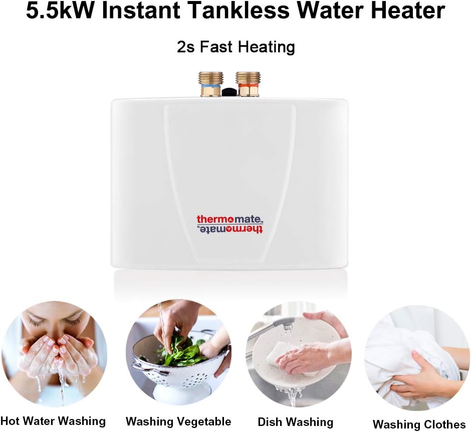 ThermoMate ELEX5.5 Instantaneous Electric Water Heater with LED Display - Image 3