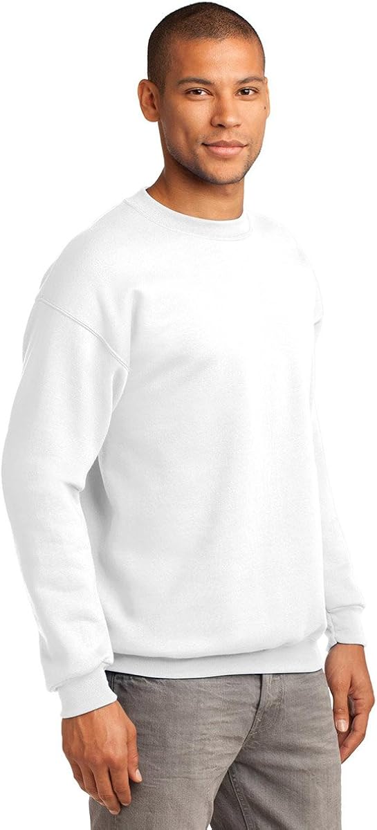 Port & Company Tall Ultimate Crewneck Sweatshirt. PC90T XX-Large Tall Athletic Heather: Clothing