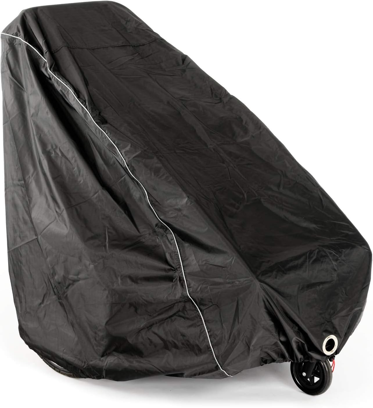 Isibell Abdeckung für Fahrradanhänger - Abschließbar - Universell - Reflektierend - 2 Sitzer