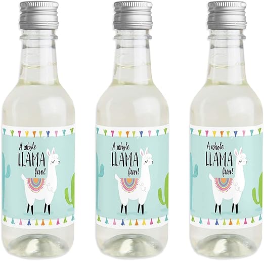 baby shower wine favors