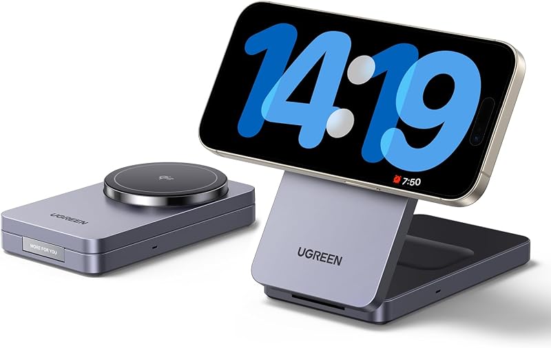 MagFlow Qi2 15W Cargador Inalámbrico MagSafe