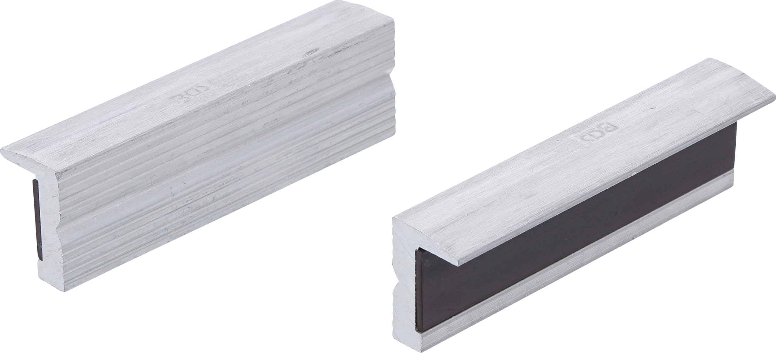 BGS 6797 | Bench Vice Jaw Protectors | Aluminium | 100 mm | 2 pcs.