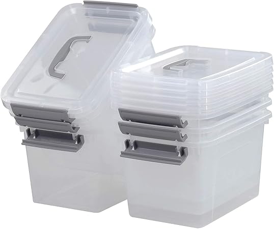storage bins latching