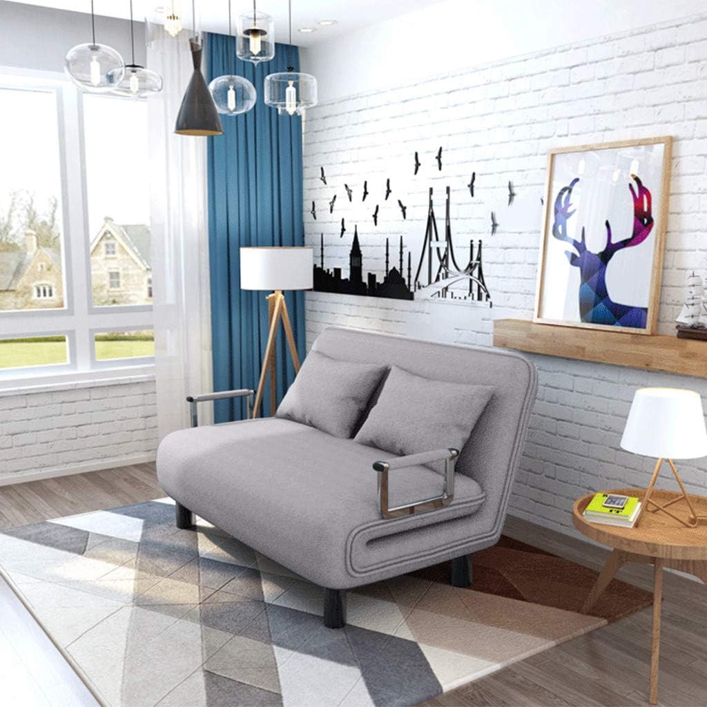 Aiwish Folding Sofa Bed Portable Sleeper Chaise Lounges Small Sofa Couch Futon With Fold Up Bed And Adjustable Backrest Featuring Modern Design With Wear Resistant Fabric Coffee Living Room Furniture Home Kitchen