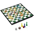 KOKOSUN Snakes and Ladders Board Game Set, Magnetic Folding Travel Game, Family Fun Toys/Gift for Kids and Adults (Right Angled Style-2)