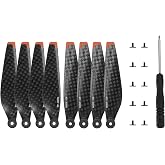 LICHIFIT 6030F Carbon Fiber Propellers for DJI Mini 4 Pro/Mini 3 Pro Drone Low Noise Blades Wing Paddle Props Replacement Accessories