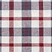 Amazon Brand – Pinzon 160-Gram Plaid Flannel Cotton Pillowcases, Set of 2, King, Red / Grey Plaid