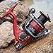 YONGZHI Fishing Poles with Spinning Reels Combos Telescopic Fishing Rod for Travel Saltwater Freshwater Fishing Bass Trout