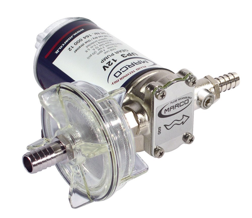 12v Electric Oil Scavenge Pump for Remote Low / Rear Mount Turbo Return