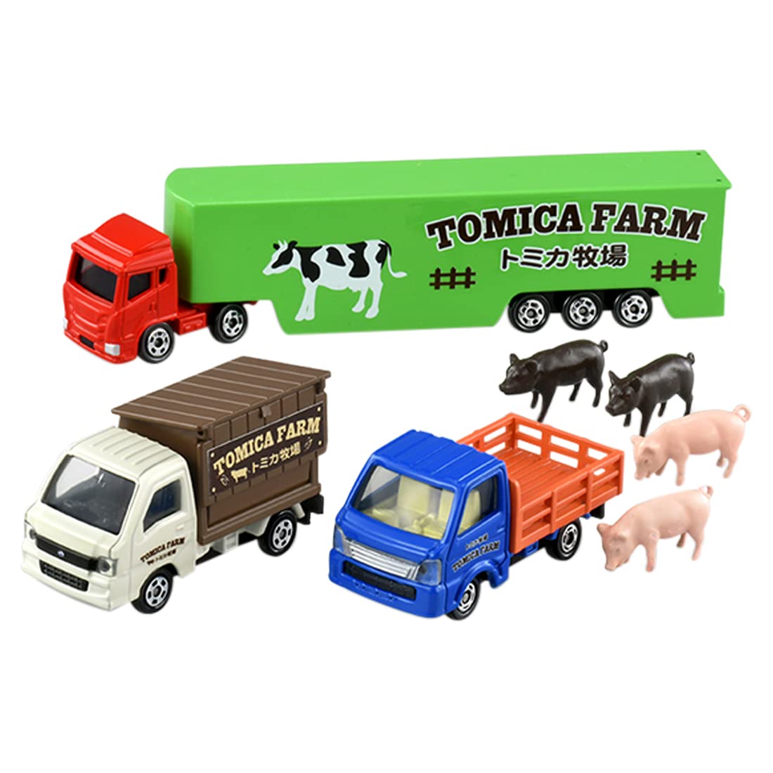 タカラトミー(TAKARA TOMY) トミカ ギフト ようこそ! トミカ牧場 トラックセット ミニカー おもちゃ 3歳以上商品画像