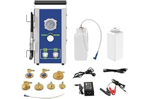 BELEY Electric Brake Bleeder Kit,110V Automatic Brake Brake Fluid Oil Exchanger Machine with 7 Metal Master Cylinder Bleeder Kit Compatible with All Vehicles.