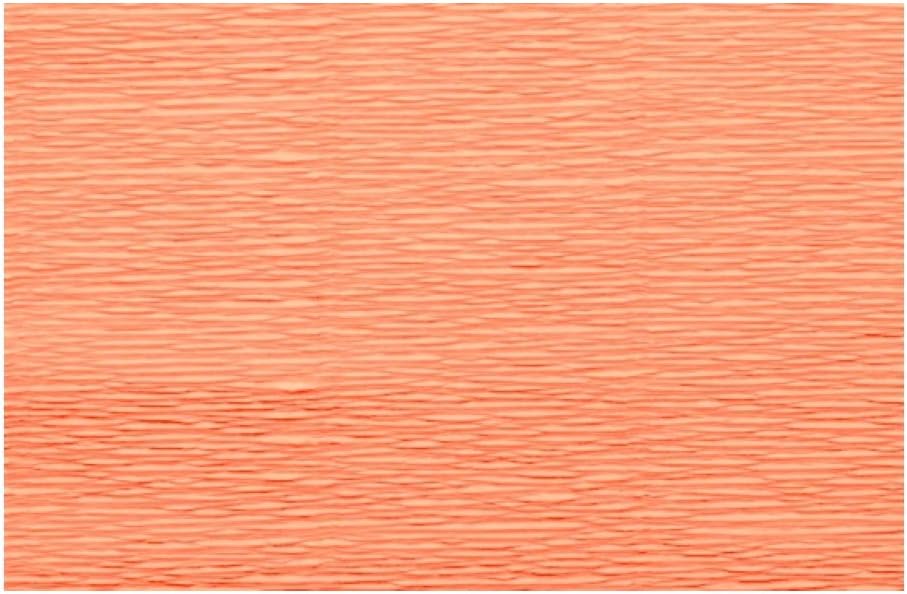 Crepe Paper Roll, Premium Italian Heavy 180 g, 13.3 sqft, Coral Charm Peony