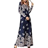 Muslim Women Islamic Dress, Lovewe Women's Ethnic Dress, Long Maxi Dress Robe for Women