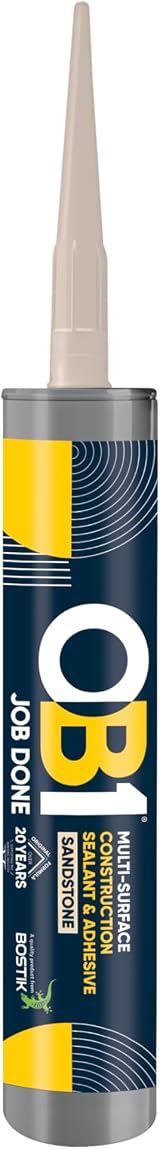 OB1 Sandstone Multi-Surface Sealant & Adhesive 290ml Hybrid Polymer