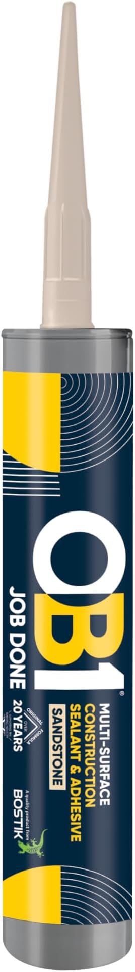 OB1 Sandstone Multi-Surface Sealant & Adhesive 290ml Hybrid Polymer