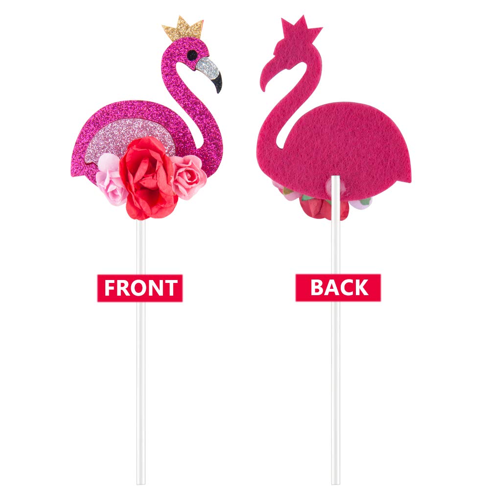 Fete Prenatale Lot De 10 Decorations De Gateau Flamant Rose 3d Pour Decoration De Cupcakes Couleurs Paillettes Decoration De Gateau Pour Fete Danniversaire Mariage Cuisine Maison Patisserie Dwteam In