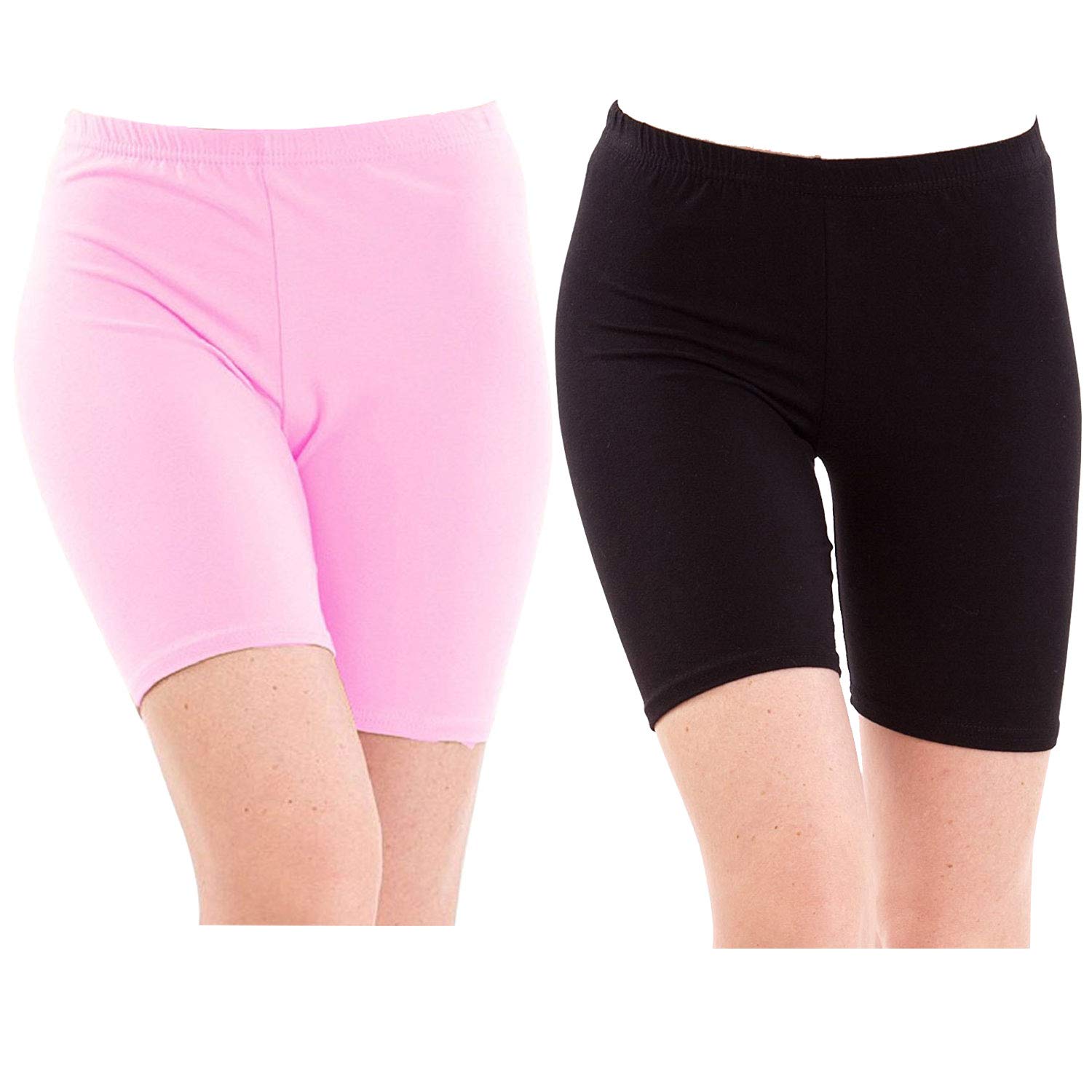 baby girl black cycling shorts