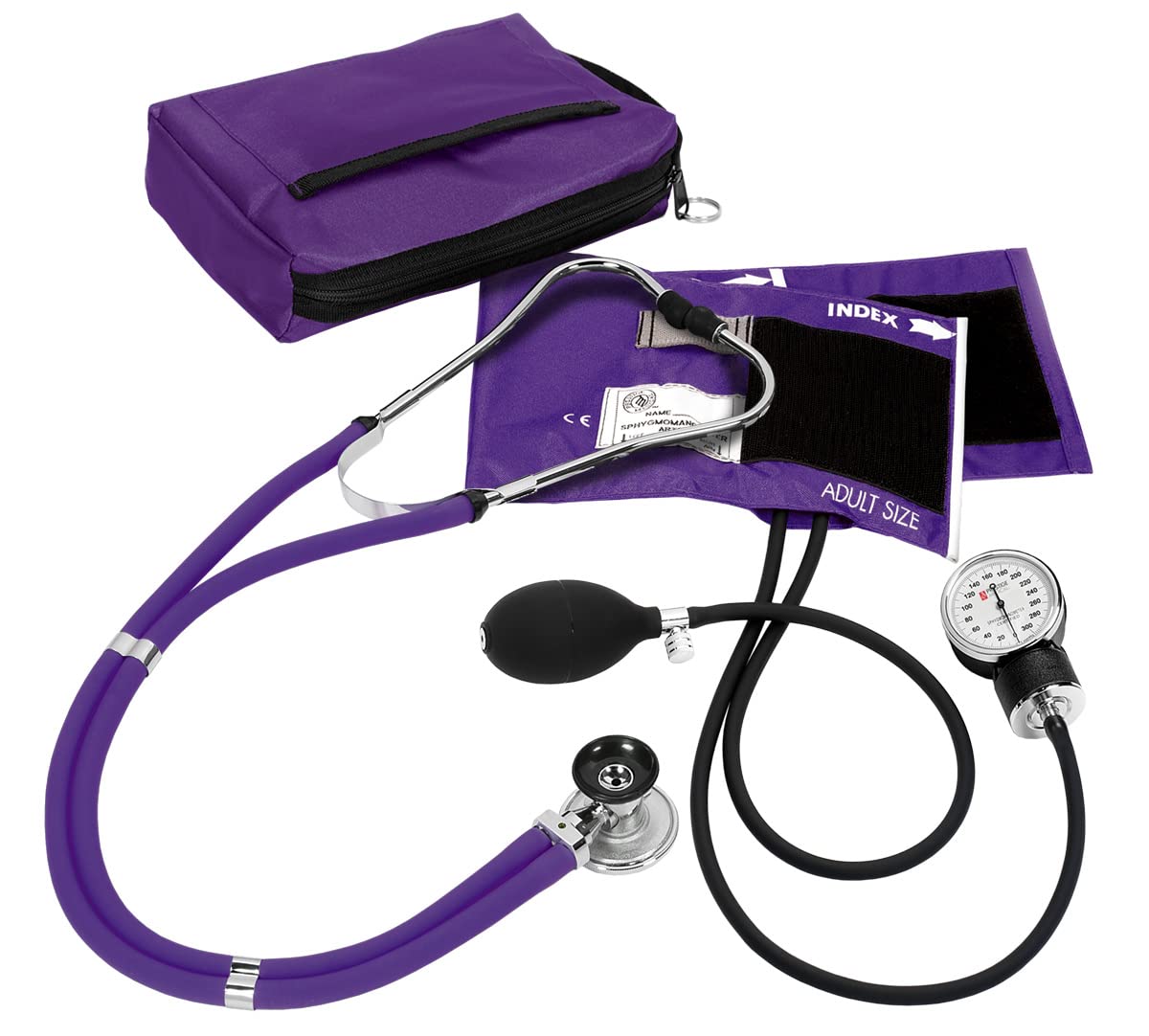 NCD Medical Purple Aneroid/Sprague Set
