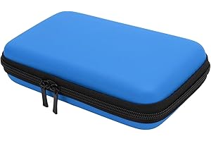 Carrying Case for NintendoNew New 2DS XL, 2DS LL, New 3DS, 3DS Console, Hard Protective Shell Travel Case Pouch with 8 Game C