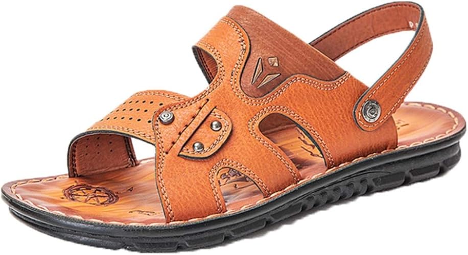 Amazon ヤク サンダル メンズ サマーシューズ 快適 おしゃれ カジュアル 夏 歩きやすい フラット コンフォート ２種履き方 ファッションサンダル ビーチサンダル オープントゥ ウォーキングサンダル 厚ソール アウトドア ヤク スポーツサンダル