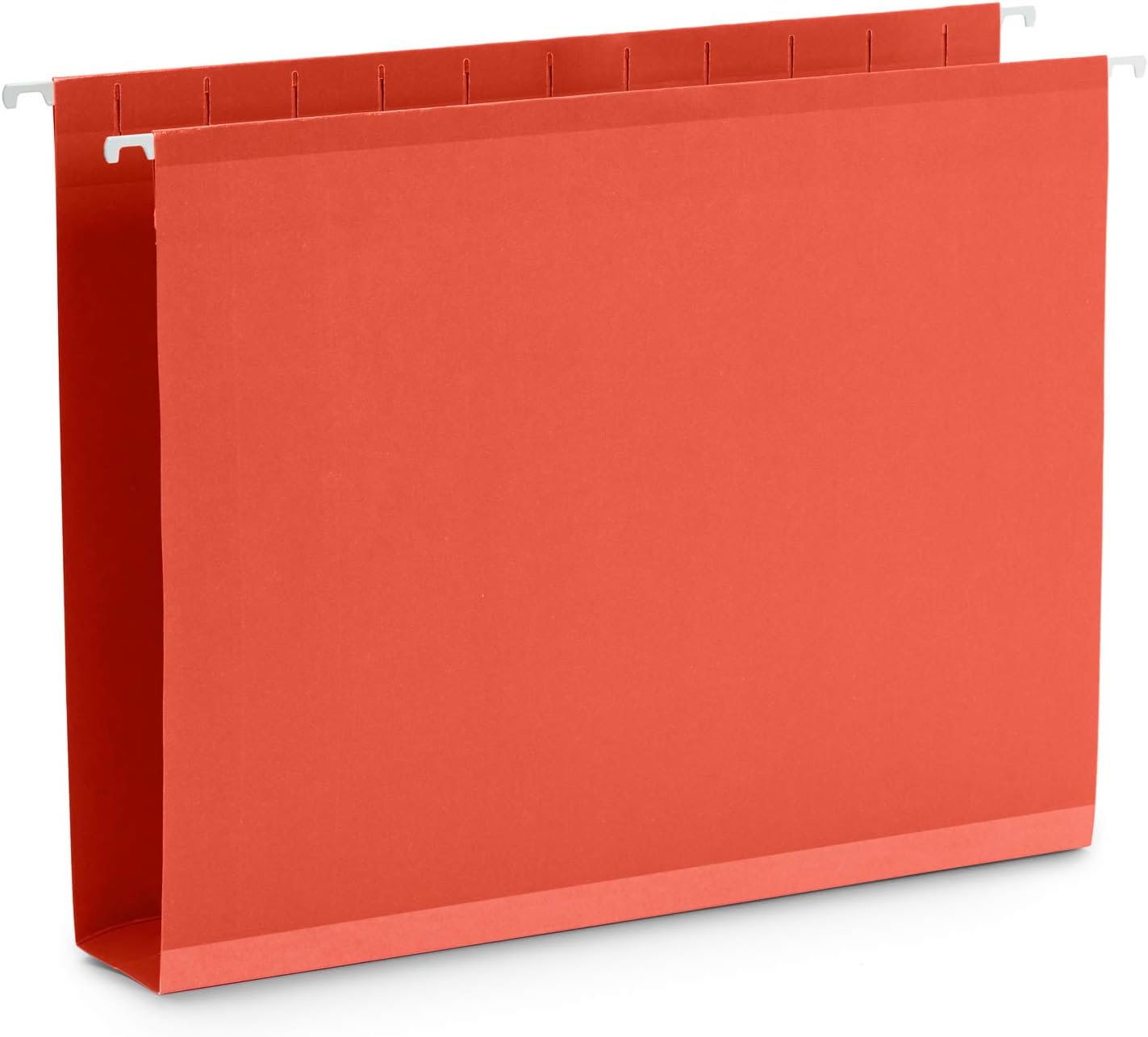 Blue Summit Supplies Extra Capacity Hanging File Folders, 25 Reinforced Hang Folders, Heavy Duty 2 Inch Expansion, Designed for Bulky Files, Medical Charts, Assorted Colors, Letter Size, 25 Pack : Office Products