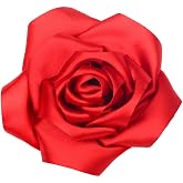 Rose Brooches and Pins Elegant Charming Large Flowers Pins Shawl Clips Duckbill Clips Wedding Prom Banquet Party Jewelry Gift
