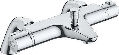 MORADO Thermostatic Bath Shower Mixer Chrome Solid Brass 38C
