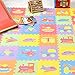 Zoeshare 9 Piece Kids Puzzle Play Mat with High Quality EVA Foam, Vehicles