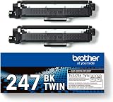 Brother TN-247BK Twin Pack Toner Cartridges High Yield Black view 2