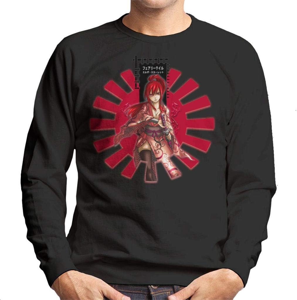 IHDABGDM Fairy Tail Erza with Katana Men's Sweatshirt