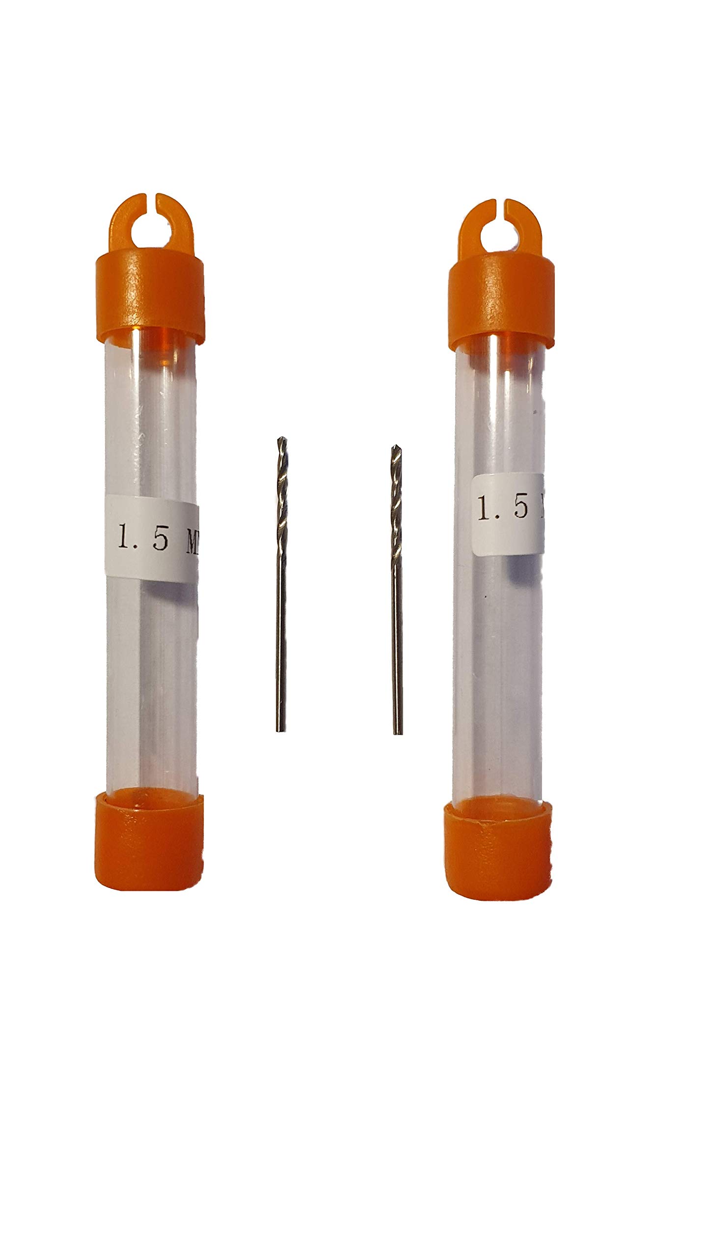 jjw-germany HSS-G Precision Wood Drill Bit Spiral Drill Diameter 1.5 mm Pack of 2