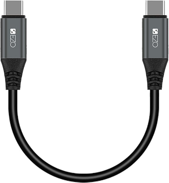 Amazon Co Jp Ezo Usb C To Usb C 短い 15cm cm データ転送 充電ケーブル Usb2 0 C C Pd充電対応 高速充電 高速データ転送 邪魔にならない Usb C Usb C 小さいケーブル 15cm フラット Type C Type C 15cm 0 15m 家電 カメラ