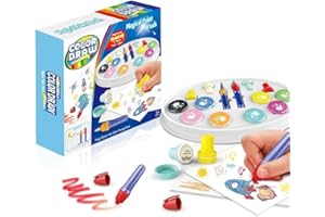EJFOIEJ Magic Light Brush,Mess Free Painting Station for Kids, Toddler Coloring, Gift for 3,4,5,6,7,8,9 Year olds (Magic Light Brush)