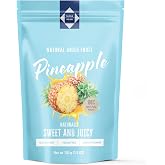 Natural Dried Pineapple &ndash; Premium Quality, Naturally Sweet &amp; Juicy, Soft &amp; Chewy, Gluten-Free, Vegan, Healthy Snack Option, High in Vitamins, 3.5OZ (100gram) &ndash; Authentic Taste of Thailand