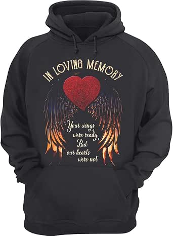 in loving memory hoodies with pictures