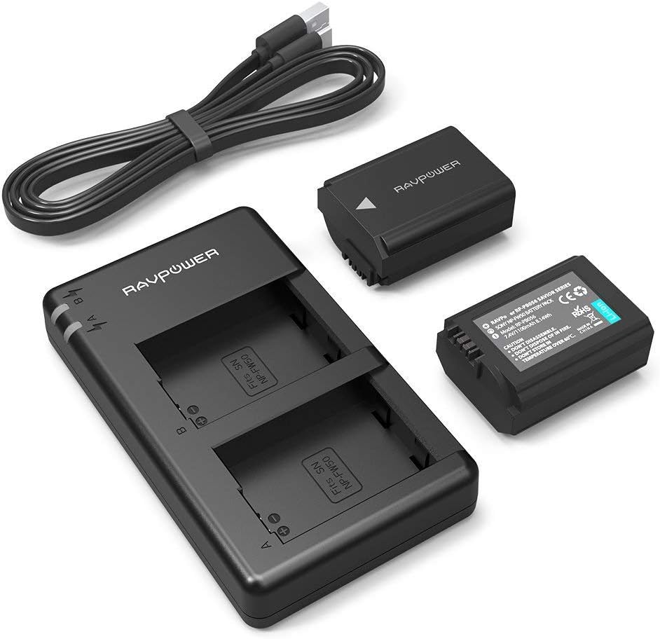 RAVPower Battery for Sony FW50