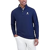 Ben Sherman Men's Quarter Zip Pullover Sweater – Lightweight, Casual, Work, Golf & Everyday Wear