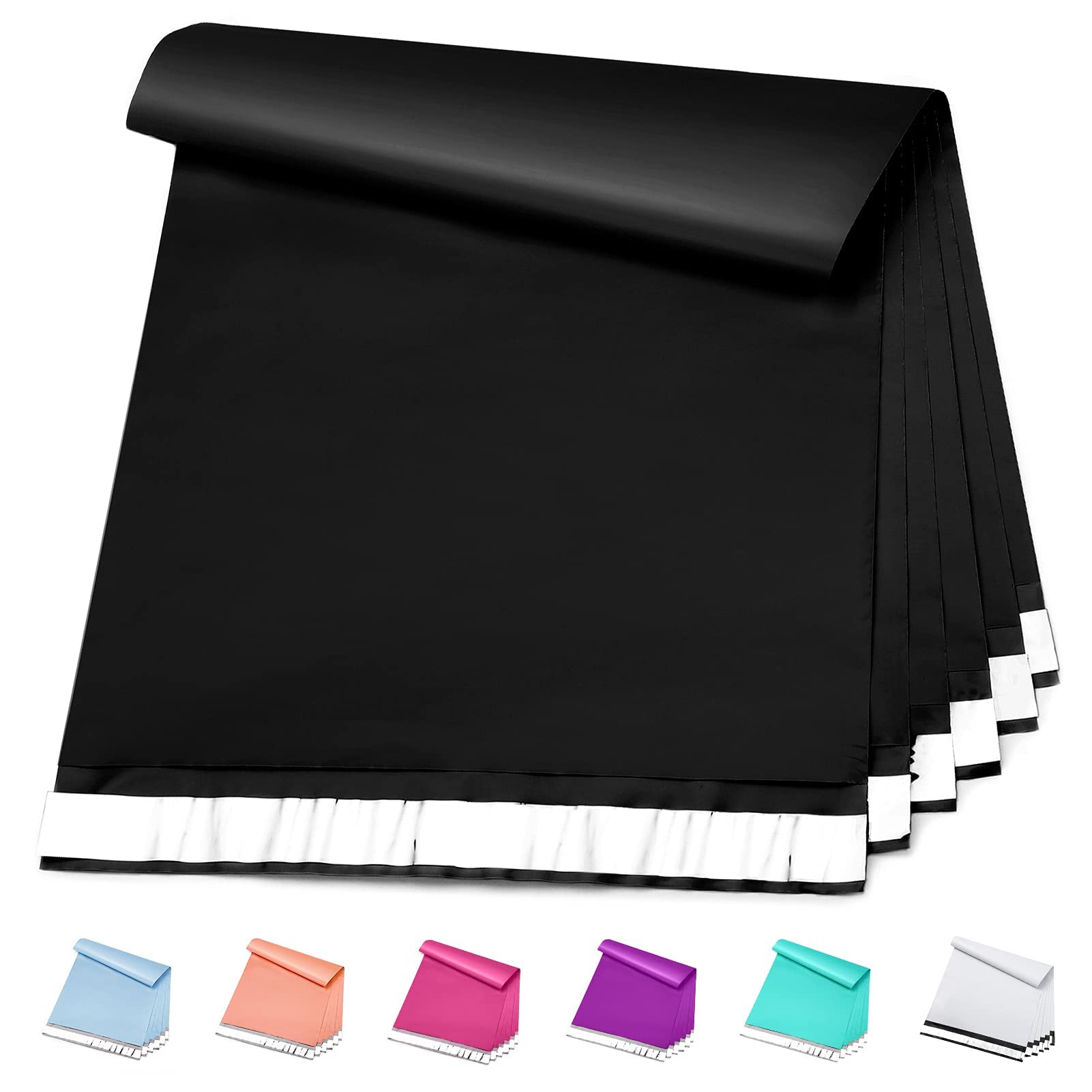 Photo 1 of Metronic Poly Mailers 19x24 Inch, 100 Pcs Large Shipping Bags,Mailing Envelopes with Self Adhesive Waterproof and Tear-Proof Postal Bags in Black